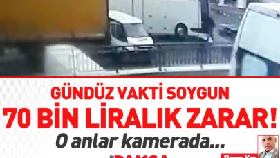 Gaziosmanpaşa'da gündüz vakti 70 bin liralık soygun!