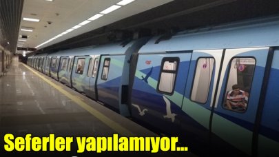 Metro seferlerinde aksama!