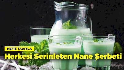 Nefis Tadıyla Herkesi Serinleten İçecek: Nane Şerbeti