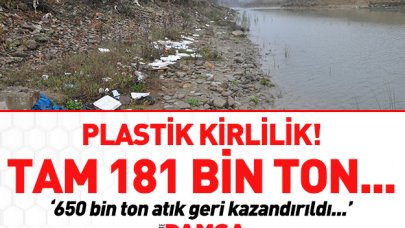 Plastik kirlilik!