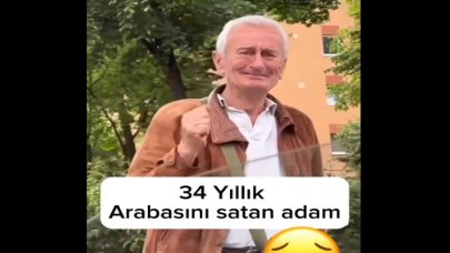 Emektar arabasını satan adamın gözyaşları…