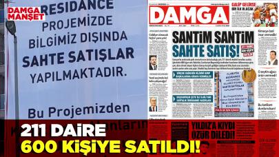 Santim santim sahte satış! 211 daireyi 600 kişiye sattılar