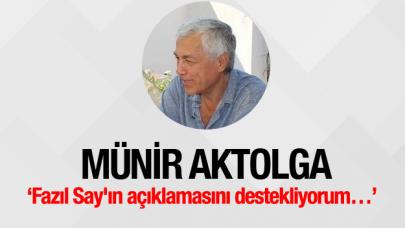 Fazıl Say'ın açıklamasını destekliyorum…