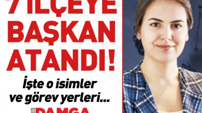 AK Parti 7 ilçeye başkan atadı