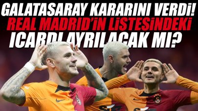 Mauro Icardi Galatasaray'dan ayrılacak mı? Real Madrid onu istiyordu, karar verildi!