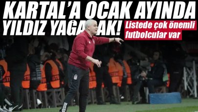 Beşiktaş'a ocak ayında yıldız yağacak! İşte listedeki isimler...