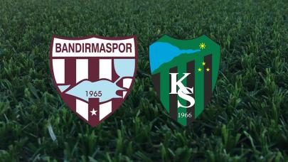 Bandırmaspor ile Kocaelispor 3 puan için sahada