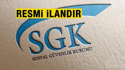 SGK'dan ilanen tebligat