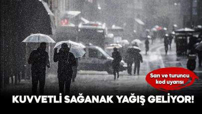 Meteoroloji uyarıyor! Sarı ve turuncu alarm verildi