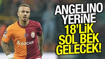 Angelino'nun yerine 18'lik sol bek geliyor