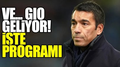 Giovanni van Bronckhorst hayırlı olsun! Bu akşam İstanbul'da