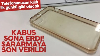 Sararan telefon kılıfları için bomba çözüm! Artık böyle bir derdiniz yok