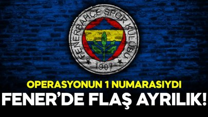 Fenerbahçe'de flaş ayrılık! Transfer operasyonunun 1 numarasıydı...