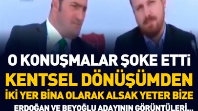 Haydar Ali Yıldız ile Bilal Erdoğan'ın kentsel dönüşüm sohbeti kameralarda