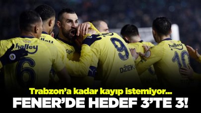 Fenerbahçe'de hedef 3'te 3!