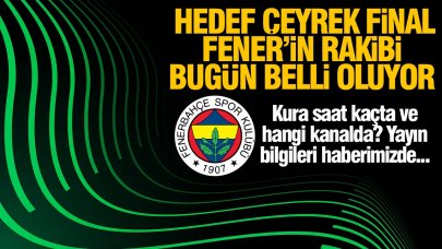 CANLI TAKİP! Fenerbahçe UEFA Avrupa Konferans Ligi kura çekimi saat kaçta ve hangi kanalda?