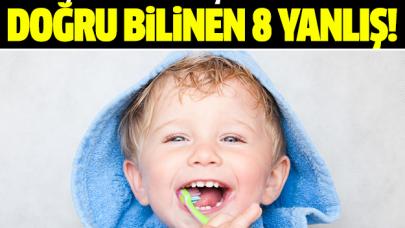 Çocukların diş sağlığında doğru bilinen 8 yanlış