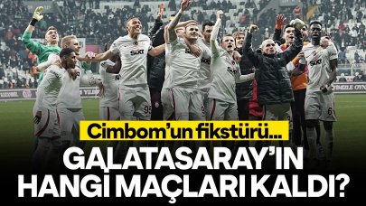 2023-2024 Galatasaray'ın kalan maçları! Galatasaray fikstür