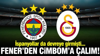 Fenerbahçe'den Galatasaray'a transfer çalımı! İspanyollar da devredeydi...