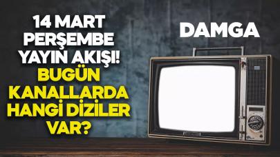 14 Mart 2024 Perşembe Atv, Kanal D, Show Tv, Star Tv, FOX Tv, TV8, TRT 1 ve Kanal 7 yayın akışı