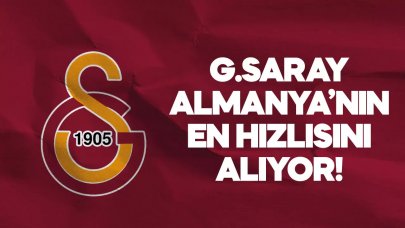 Galatasaray'dan bomba transfer! Almanya'nın en hızlısını getiriyor...