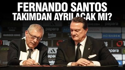 Beşiktaş'ta Fernando Santos kararı! Takımda kalacak mı?