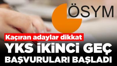 YKS başvurularını kaçıran adaylar dikkat! İkinci geç başvuru süreci başladı