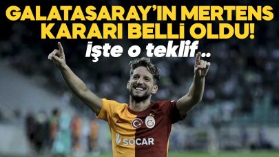 Galatasaray'dan Mertens kararı! İşte o teklif...