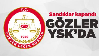 Sandıklar kapandı, gözler YSK'da