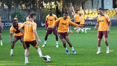 Galatasaray'da Alanyaspor mesaisi devam etti