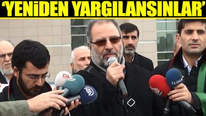 Adliye önünde adalet aradılar