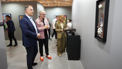 Başkan Çalık'tan ARTCONTACT'a ziyaret!