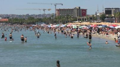 Büyükçekmece ve Menekşe Plajı'nda bayram yoğunluğu