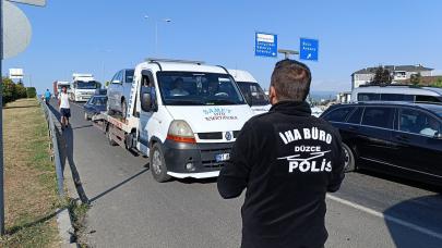 Dronlu denetimde sürücülere ceza yağdı!