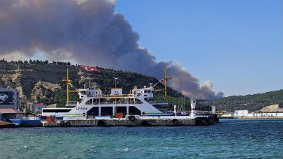 Çanakkale’deki yangına giden orman şefi kaza geçirdi!