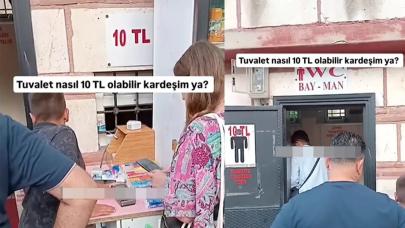 Tuvalet ücretine ödeme kolaylığı: POS cihazıyla işlem yaptılar!