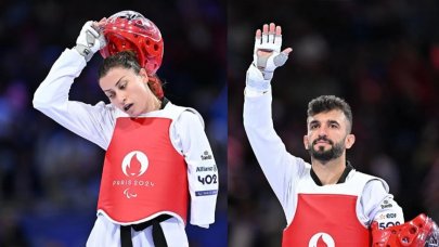 Paris 2024 Paralimpik Oyunları'nda Milli taekwondocu Gamze Gürdal ve Fatih Çelik’ten gümüş madalya