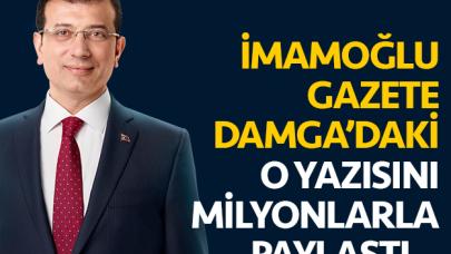 Ekrem İmamoğlu'ndan 'Çerkes Sürgünü' paylaşımı