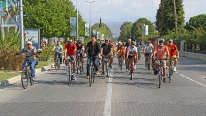 Arabasız Gün etkinliğinde pedallar yarıştı, sürdürülebilir ulaşımı teşvik edildi