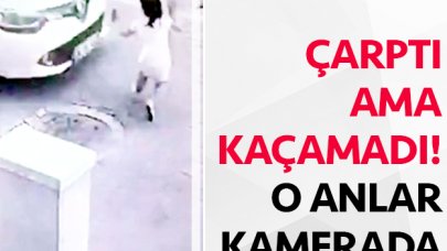 Çarptılar ama kaçamadılar