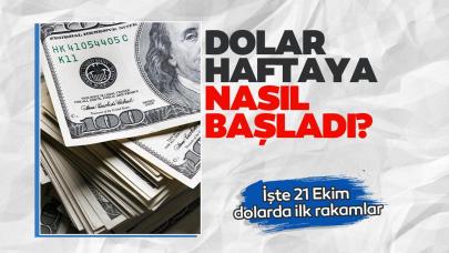 Dolar haftaya nasıl başladı? 21 Ekim Pazartesi euro ve dolar ne kadar oldu, kaç TL? Güncel euro fiyatları...