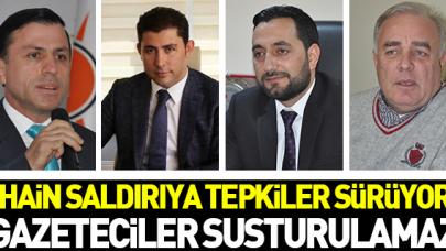 Gazeteciler susturulamaz