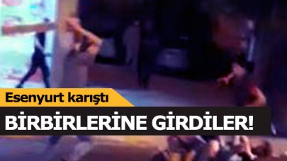 Esenyurt'ta iki aile birbirine girdi! Kalasla saldırdılar...