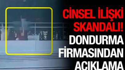 Dondurma firmasının bulunduğu binada skandal! Açıklama geldi