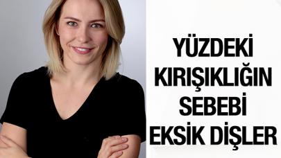 Yüzde kırışıklığının nedeni eksik dişler