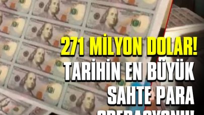 Esenyurt'ta sahte para operasyonu: Tam 271 milyon dolar!