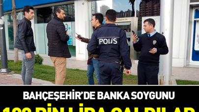 Bahçeşehir'de banka soygunu! Çalışanlar hüngür hüngür ağladı