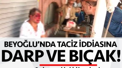 Suriyeli vatandaşa taciz darbı ve bıçaklaması