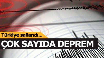 5 Ağustos Pazartesi son dakika depremleri! Son depremler listesi