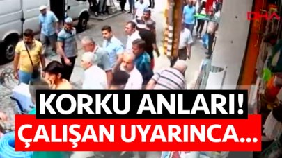 Şişli'de korku dolu anlar! Otel çalışanı uyarınca...